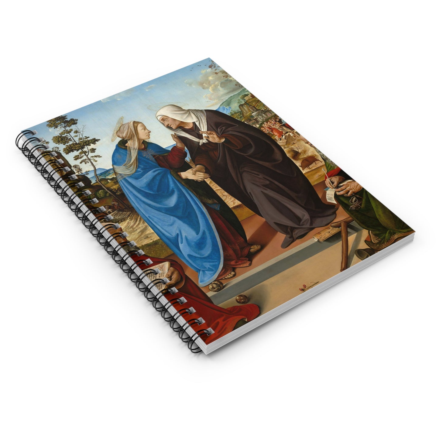Our Lady of the Visitation Catholic Prayer Journal, religious journal, Catholic notebook, Adoration diary, Catholic diary