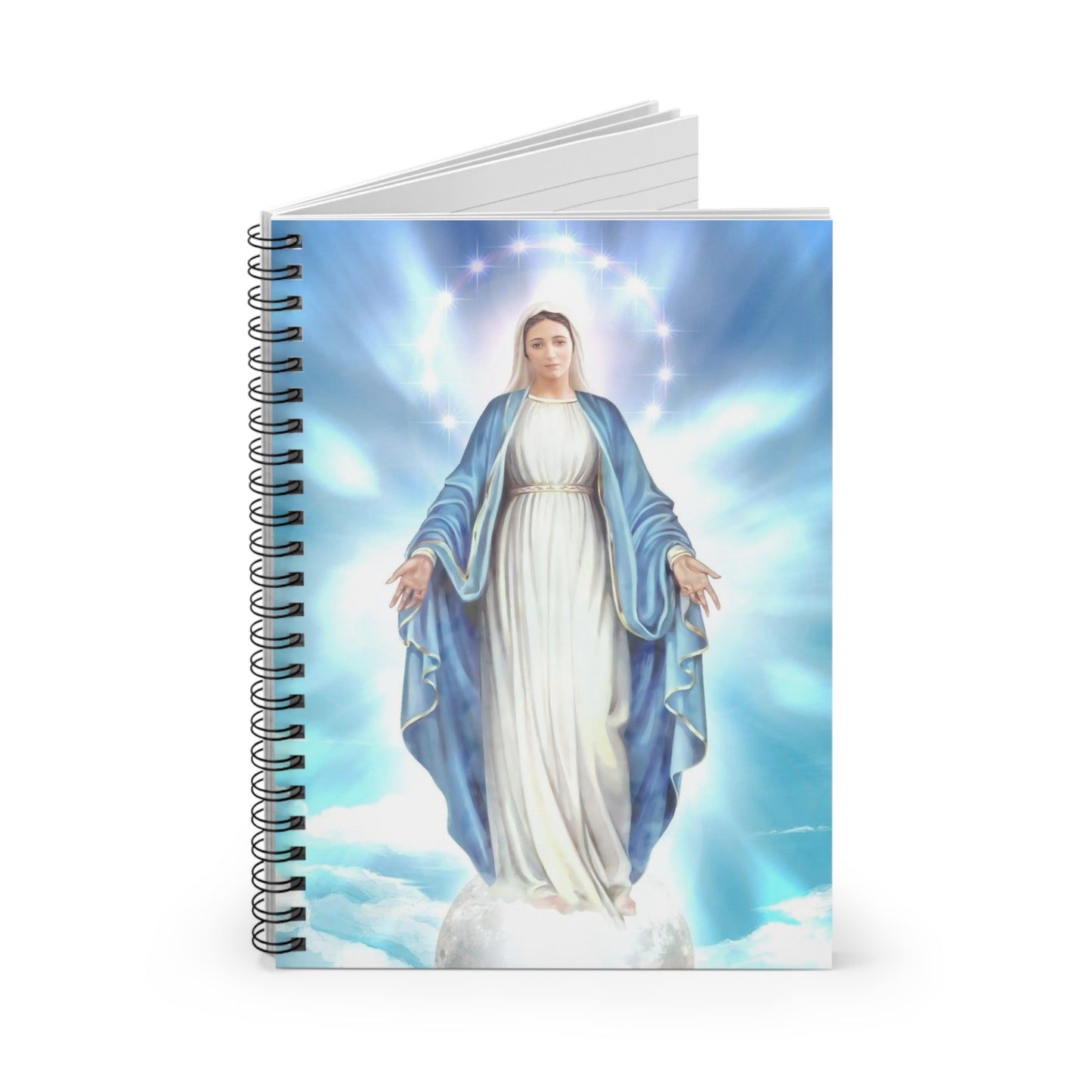 Our Lady of the Immaculte Conception Catholic Prayer Journal, religious journal, Catholic notebook, Adoration diary, Catholic diary