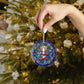 Catholic Christmas Ornament: Eucharistic Adoration of Jesus, Tree trimming, Holiday gift, Religious ornament, Meaningful Christmas gift