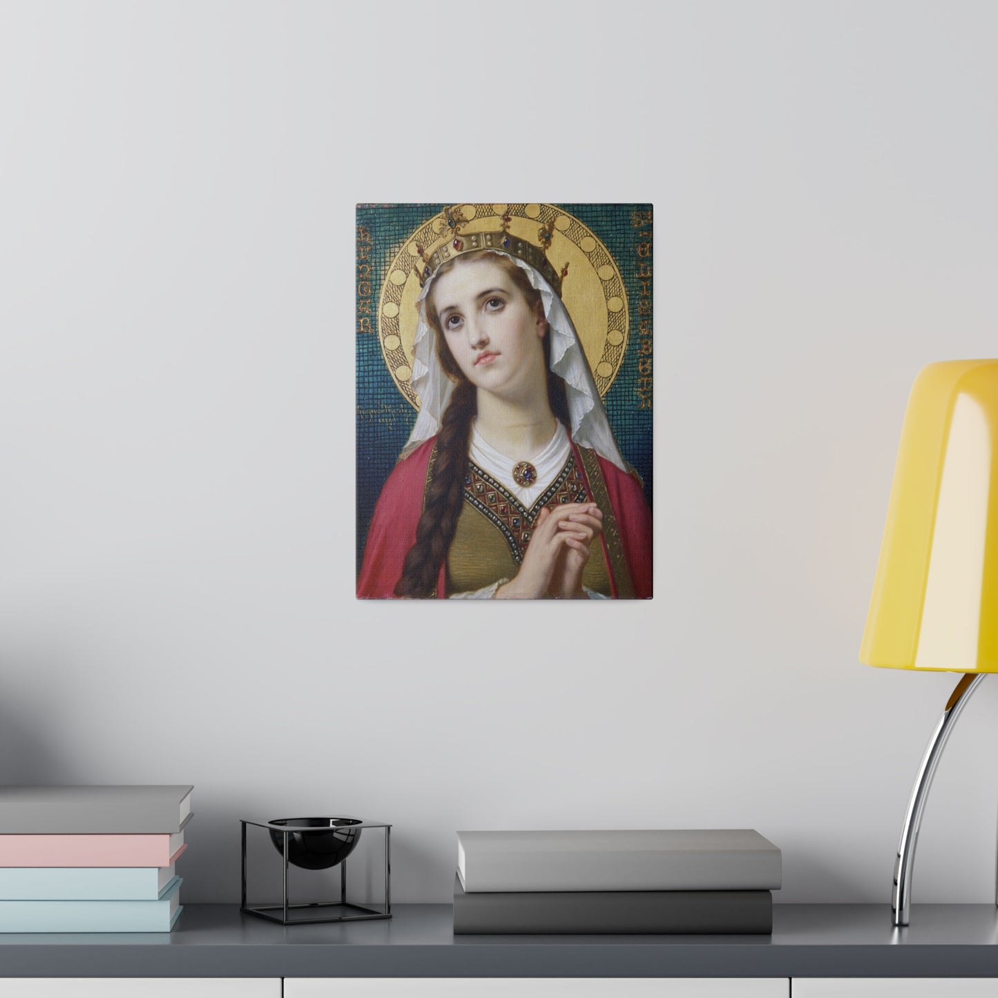 St Elizabeth Catholic Canvas, November Saint Confirmation Gift, Catholic Art, Traditional Catholic Christmas Gift
