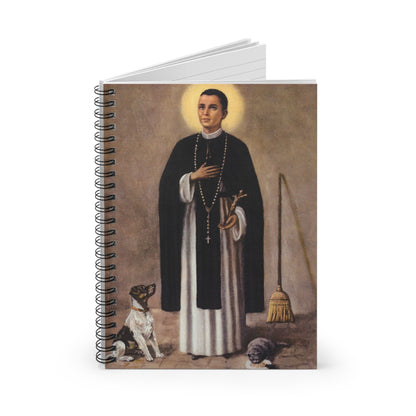 Saint Martin De Porres Catholic Notebook, November Saint Gift Idea, Traditional Catholic. Adoration Journal, Christian Diary