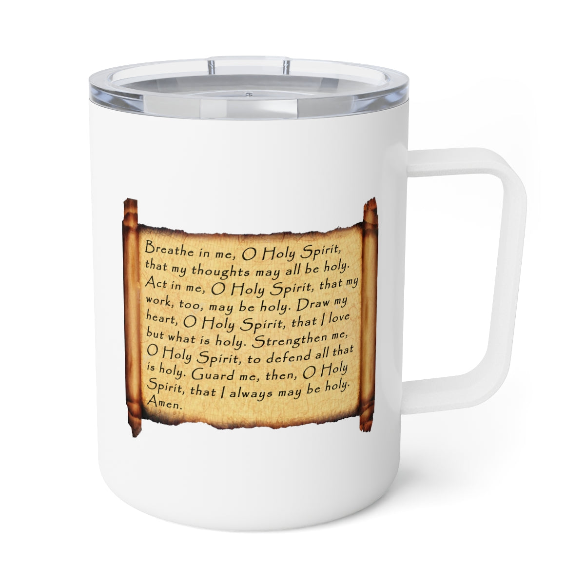 Insulated Coffee with St Augustine Prayer