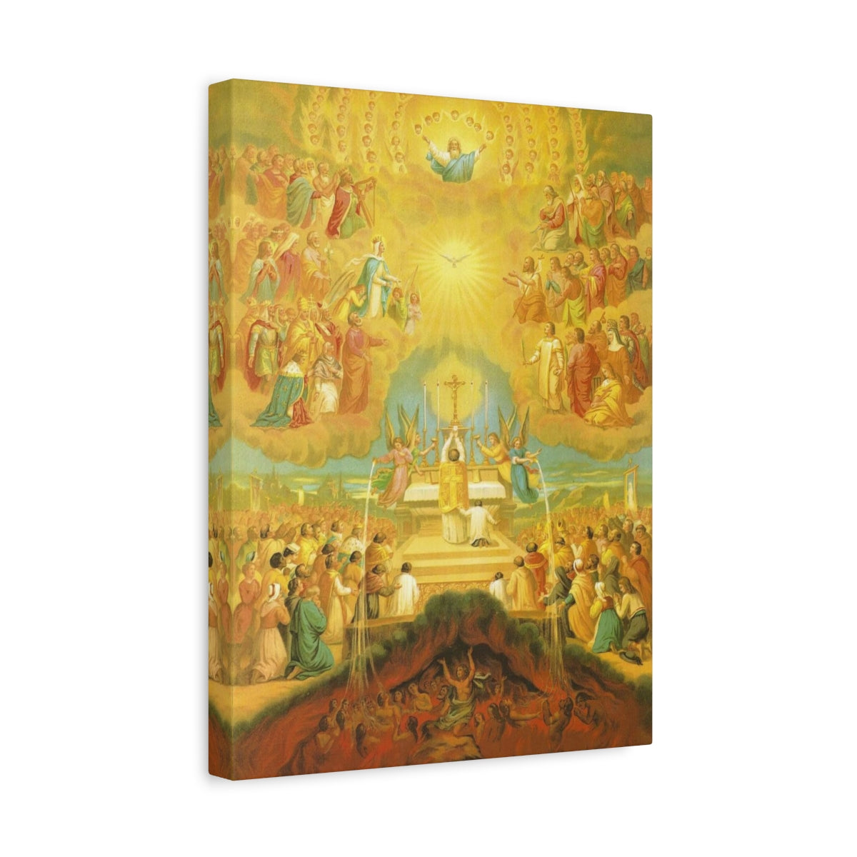 The Communion of the Saints Canvas